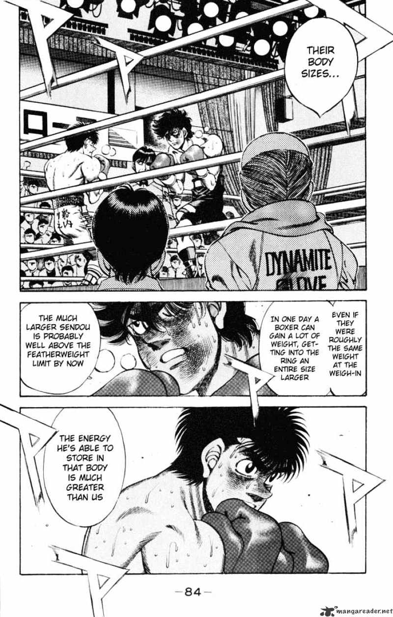 Hajime no Ippo: Fighting Spirit, Chapter 255 image 02